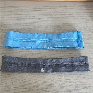 lululemon athletica Blue and Gray Hairbands